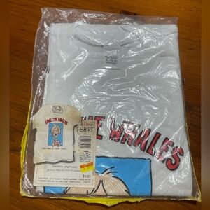 New In Package Hallmark Vintage Save The Whales Funny Graphic SS T Shirt Size XL